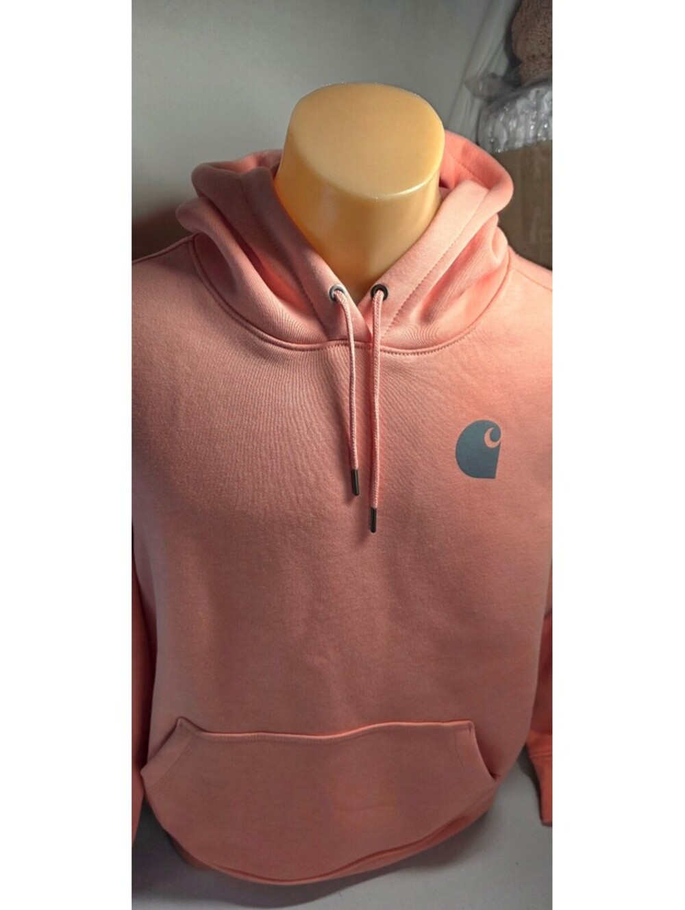Carhartt Relaxed Fit Hoodie in Soft Peach XL - Picture 2 of 4